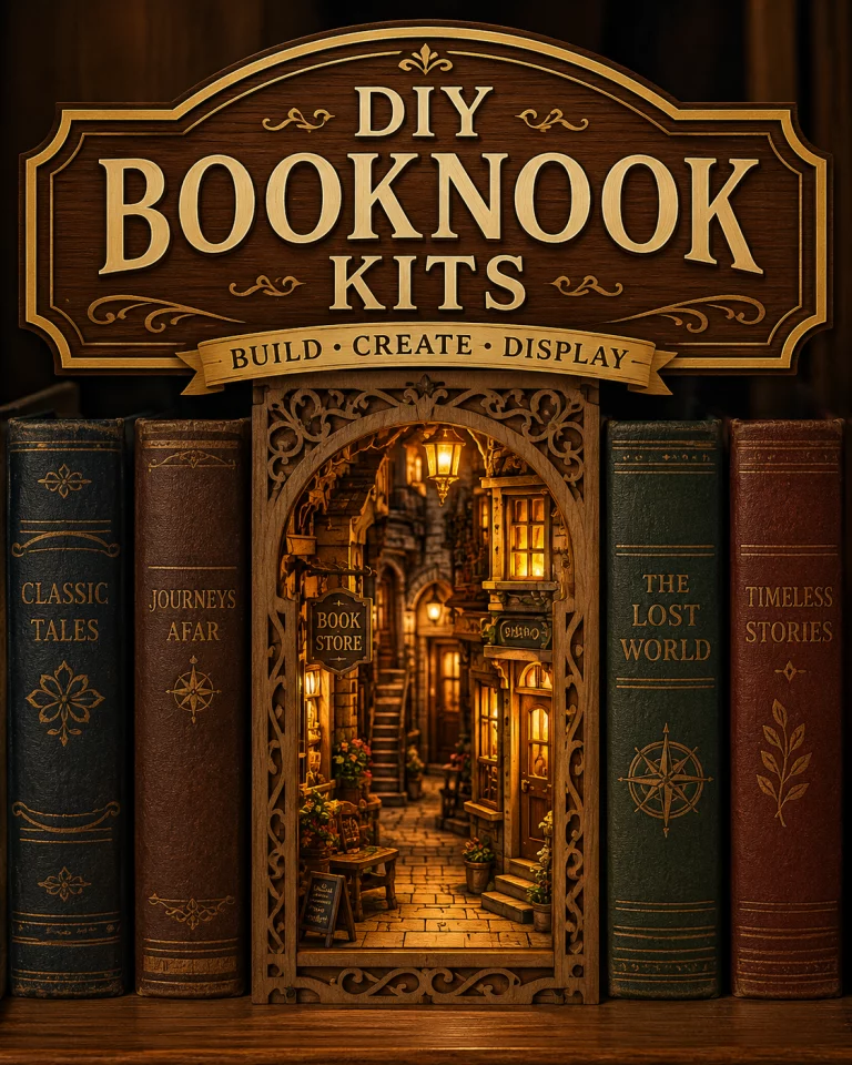 Booknook on shelf